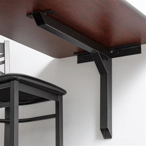 metal table bracket stands|rectangular metal bracket.